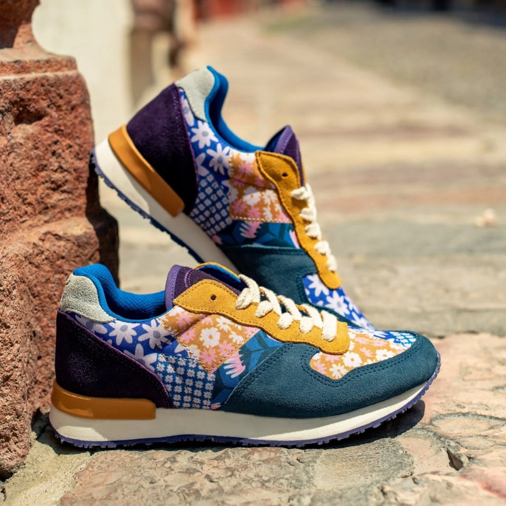 Inkkas Multicolor Floral Sneakers